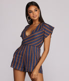 Keep It Casual Striped Romper will help you dress the part in stylish holiday party attire, an outfit for a New Year’s Eve party, & dressy or cocktail attire for any event.