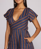 Keep It Casual Striped Romper for 2022 festival outfits, festival dress, outfits for raves, concert outfits, and/or club outfits