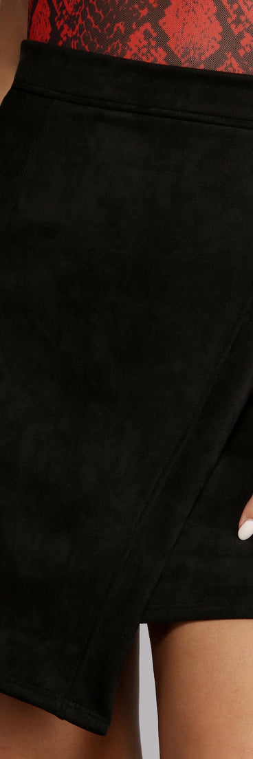Must Have Faux Suede Skirt