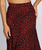 Sassy Flare Midi Skirt