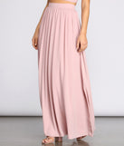 Classic Cutie Chiffon Maxi Skirt provides a stylish start to creating your best summer outfits of the season with on-trend details for 2023!