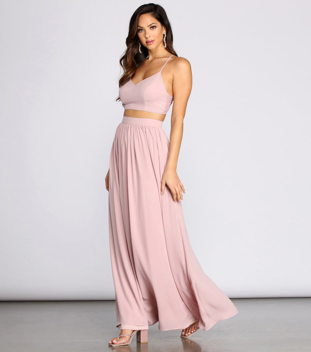 Classic Cutie Chiffon Maxi Skirt | Windsor