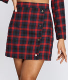 Preciously Plaid High Waist Mini Skirt for 2022 festival outfits, festival dress, outfits for raves, concert outfits, and/or club outfits