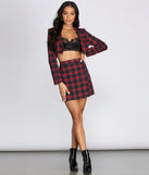 Preciously Plaid High Waist Mini Skirt for 2022 festival outfits, festival dress, outfits for raves, concert outfits, and/or club outfits