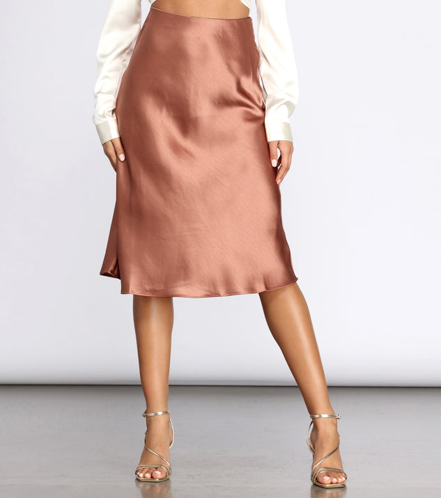 josemoon SIMPLE SATIN SKIRT/シンプルサテンスカート セール】SIMPLE SATIN SKIRT/シンプルサテンスカート（スカート