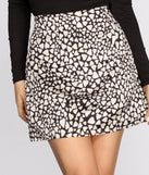 Heart It Printed Satin Mini Skirt provides a stylish start to creating your best summer outfits of the season with on-trend details for 2023!