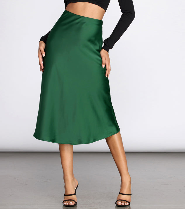 Minimal Satin Midi スカート Deuxieme Classe（ドゥーズィエムクラス）の「*Minimal Satin