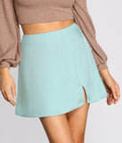 Pastels Please A-Line Mini Skirt for 2023 festival outfits, festival dress, outfits for raves, concert outfits, and/or club outfits