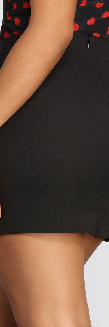 Go On Faux Wrap Mini Skirt provides a stylish start to creating your best summer outfits of the season with on-trend details for 2023!