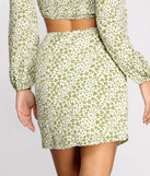 Flower Thru It Mini Skirt provides a stylish start to creating your best summer outfits of the season with on-trend details for 2023!