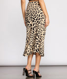 Feline Fierce Flared Midi Skirt provides a stylish start to creating your best summer outfits of the season with on-trend details for 2023!