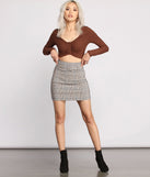 Such A Babe Belted Plaid Mini Skirt provides a stylish start to creating your best summer outfits of the season with on-trend details for 2023!