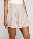 On That Plaid Trend Mini Skirt for 2023 festival outfits, festival dress, outfits for raves, concert outfits, and/or club outfits