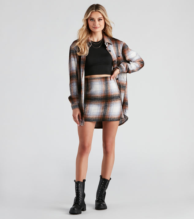 Preppy And Cute Plaid Mini Skirt provides a stylish start to creating your best summer outfits of the season with on-trend details for 2023!