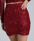 Holiday Sparkle Sequin Faux Wrap Skirt provides a stylish start to creating your best summer outfits of the season with on-trend details for 2023!