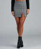 Perfectly Plaid High Waist Mini Skirt for 2023 festival outfits, festival dress, outfits for raves, concert outfits, and/or club outfits