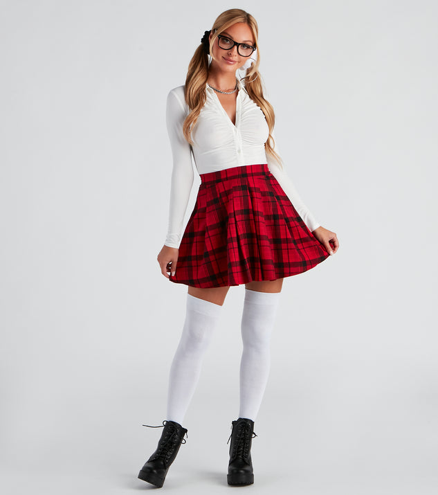 90s Retro American Schoolgirl Uniform Costume Women Plaid Skirt Shirt Tie  Christmas Halloween Party Fancy Dress | Fruugo NO