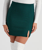 Trendy Girl Next Door Gingham Mini Skirt provides a stylish start to creating your best summer outfits of the season with on-trend details for 2023!