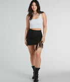 The mini skirt length on the Dose Of Country Fringe Faux Suede Mini Skirt adds a sultry detail to your going-out outfits or everyday looks.