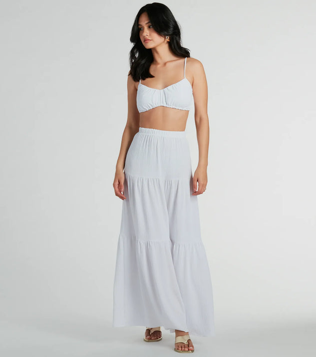 スカート Ballerina pure tiered skirt (white) Ballerina pure tiered skirt (white)