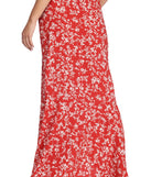 On Vacay Floral Maxi Skirt