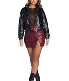 Sassy Snake Mini Skirt for 2022 festival outfits, festival dress, outfits for raves, concert outfits, and/or club outfits