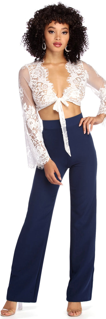 Stylishly Sealed Tie Waist Pants provides a stylish start to creating your best summer outfits of the season with on-trend details for 2023!
