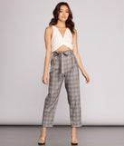 Check Her Out Paper Bag Pants