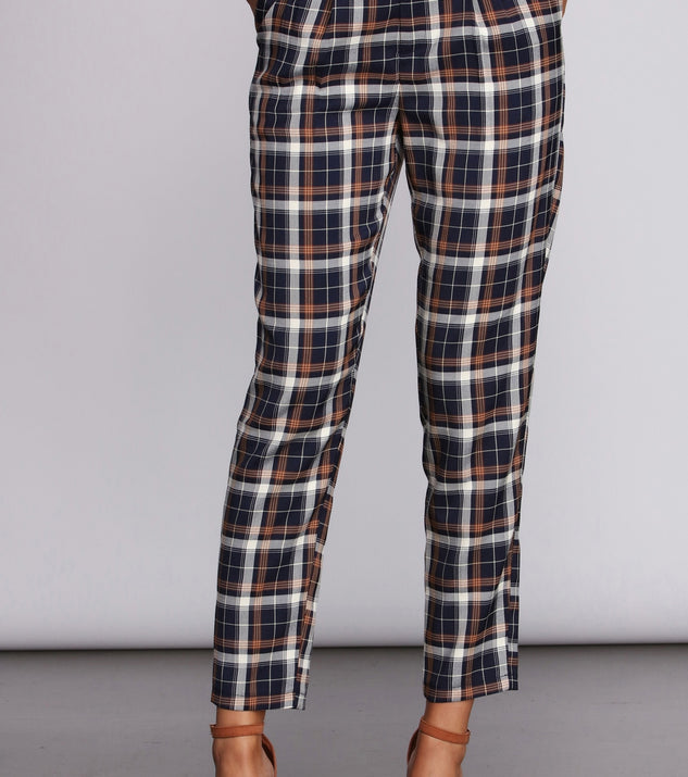You’ll look stunning in the Plaid It Up Pants when paired with its matching separate to create a glam clothing set perfect for a New Year’s Eve Party Outfit or Holiday Outfit for any event!