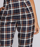 Plaid It Up Pants