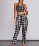 Plaid It Up Pants