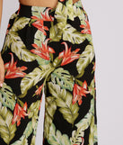 Tropical Escape Wide Leg Pants