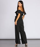 Stylishly Striped Off The Shoulder Jumpsuit for 2022 festival outfits, festival dress, outfits for raves, concert outfits, and/or club outfits