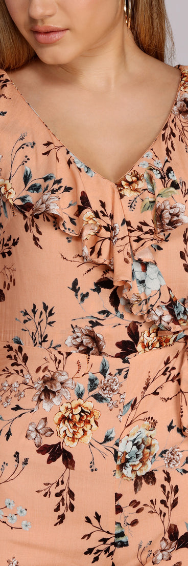 Just Dandy Floral jumpsuit for 2022 festival outfits, festival dress, outfits for raves, concert outfits, and/or club outfits