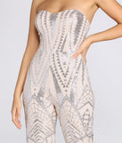 Sweetheart In Sequins Jumpsuit for 2022 festival outfits, festival dress, outfits for raves, concert outfits, and/or club outfits