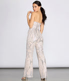 Sweetheart In Sequins Jumpsuit for 2022 festival outfits, festival dress, outfits for raves, concert outfits, and/or club outfits