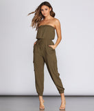 Carried Away Cargo Jumpsuit will help you dress the part in stylish holiday party attire, an outfit for a New Year’s Eve party, & dressy or cocktail attire for any event.