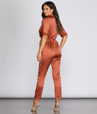 Satin Utility Jumpsuit for 2022 festival outfits, festival dress, outfits for raves, concert outfits, and/or club outfits