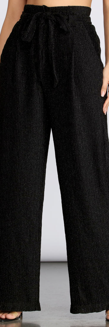 Too Glam Paper Bag Pants