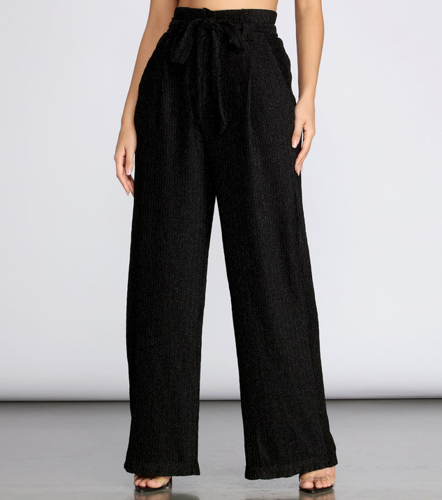 Too Glam Paper Bag Pants