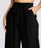 Too Glam Paper Bag Pants