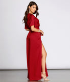 Flowy Feels Surplice Jumpsuit for 2022 festival outfits, festival dress, outfits for raves, concert outfits, and/or club outfits