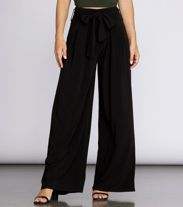 High Waist Wide Leg Trousers provides a stylish start to creating your best summer outfits of the season with on-trend details for 2023!