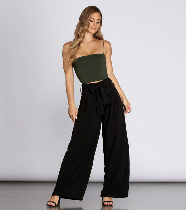 1 チャコール CLASSIC TROUSERS SUPER120s Timeless Highwaisted Pants in Charcoal Black | 6STYLE