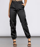 Sleek Satin Joggers for 2022 festival outfits, festival dress, outfits for raves, concert outfits, and/or club outfits