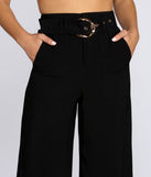 Easy Going Wide Leg Trousers