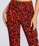 Leopard Tapered Pants for 2022 festival outfits, festival dress, outfits for raves, concert outfits, and/or club outfits