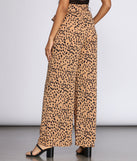 Serious Style Spotted Tie Waist Pants
