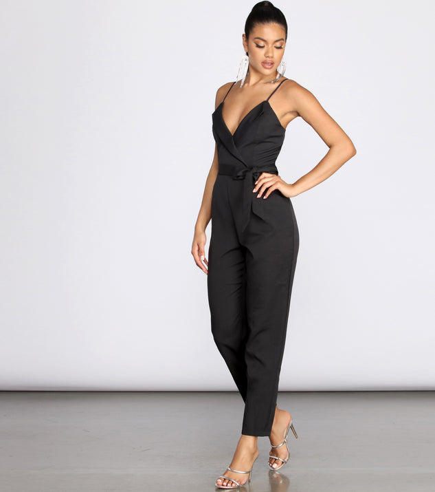 Classic Chic Tapered Jumpsuit provides a stylish start to creating your best summer outfits of the season with on-trend details for 2023!