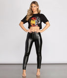 Faux Leather Lace Up Pants provides a stylish start to creating your best summer outfits of the season with on-trend details for 2023!